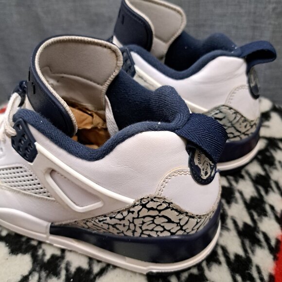 %Size 9.5 Nike Air Jordan Spizike Low Obsidian FQ1759-104 Men\'s Shoes / AJ1 main image 4